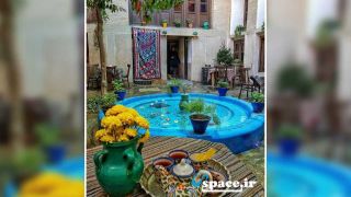 اقامتگاه بوم گردی خانه سنتی پرهامی-شیراز استان فارس-نمای زیبای بیرونی